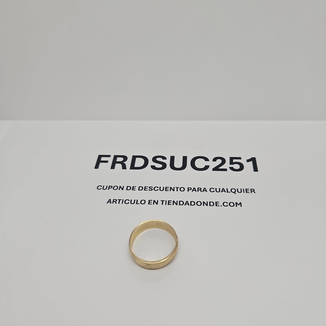 ARGOLLA ORO 10 K 2,10 GRMS (SEMINUEVO)