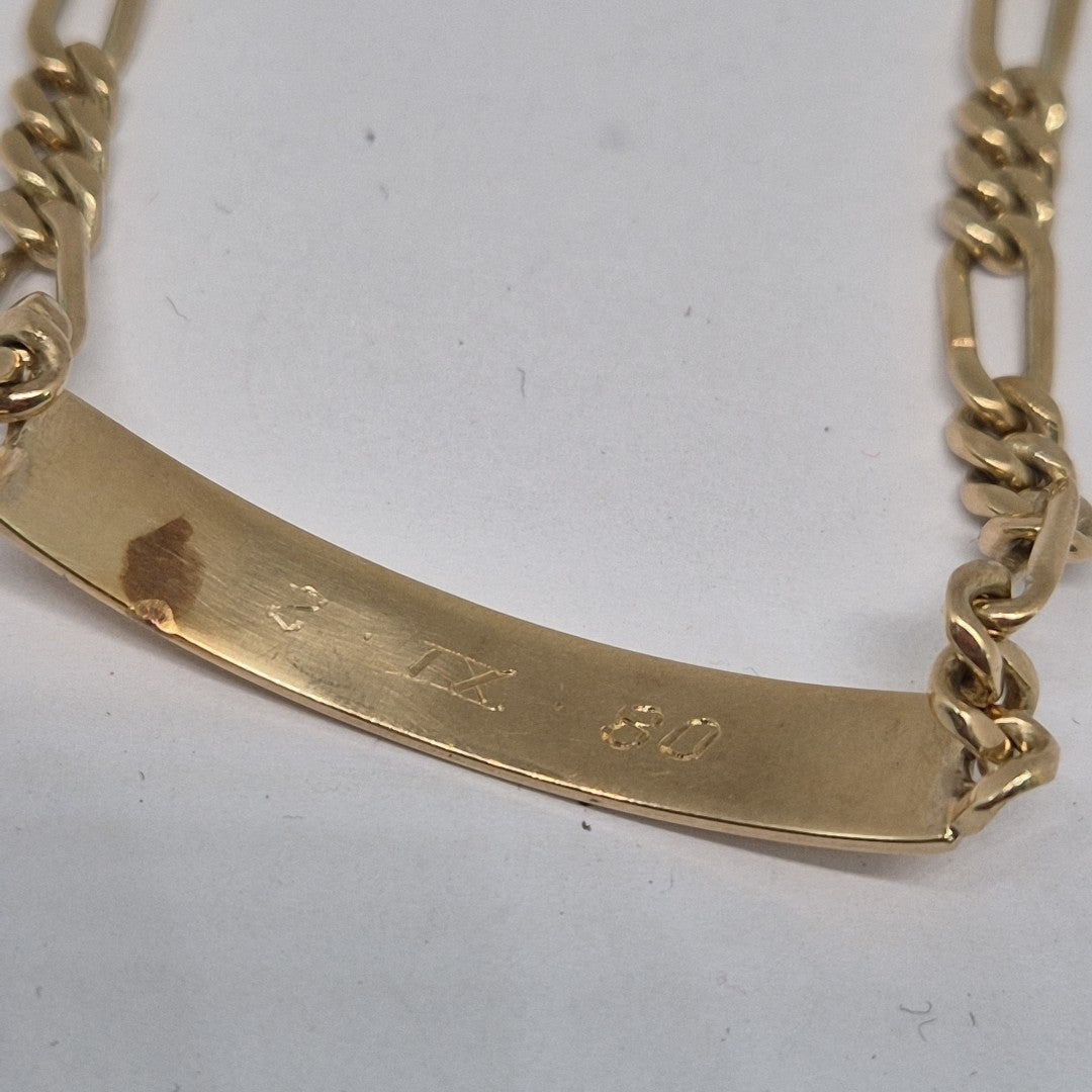 ESCLAVA ORO 14 K 13,10 GRMS (SEMINUEVO)