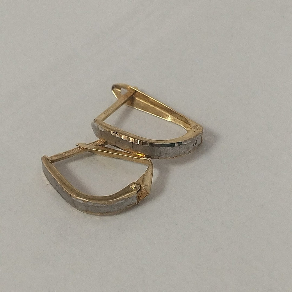 ARETES PAR ORO 10 K 0.7 GRMS (SEMINUEVO)