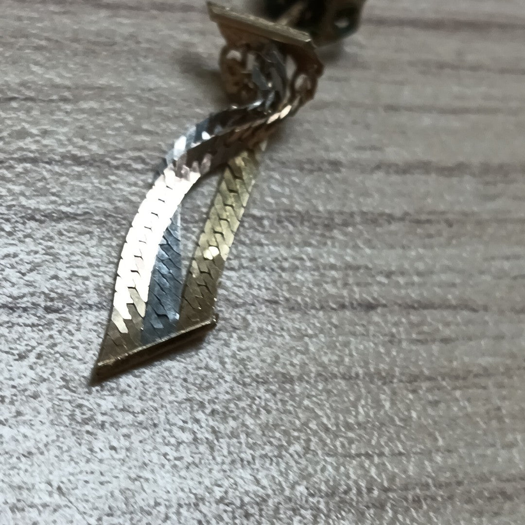 ARETES PAR ORO 10 K 1.2 GRMS (SEMINUEVO)