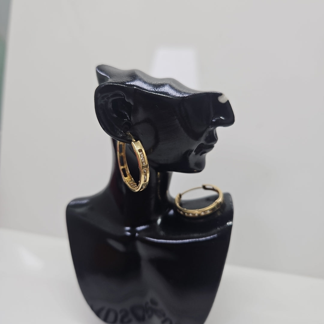 ARETES PAR ORO 10 K 2,20 GRMS (SEMINUEVO)