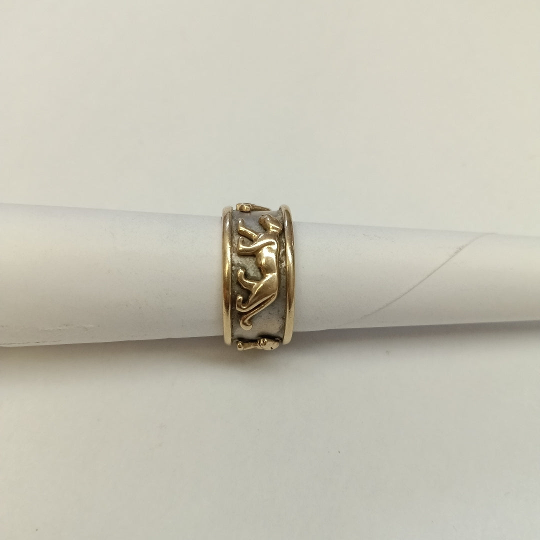 ANILLO ORO 14 K 10.2 GRMS (SEMINUEVO)