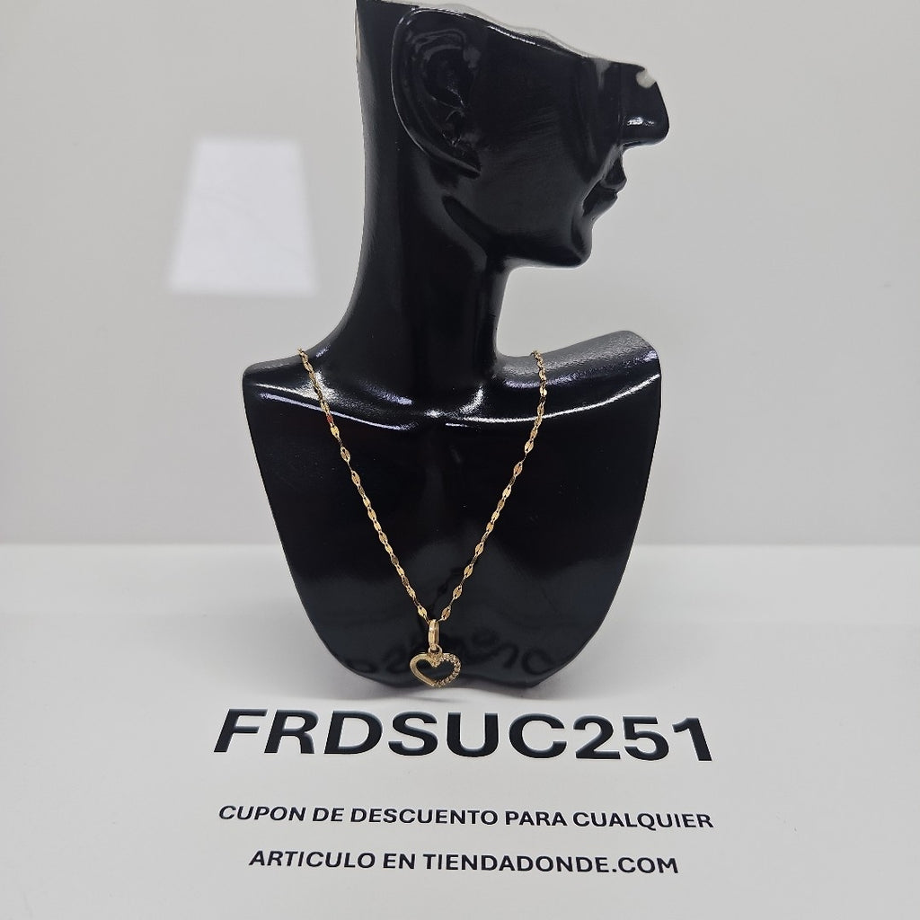 CADENA,DIJE ORO 10 K 1,20 GRMS (SEMINUEVO)