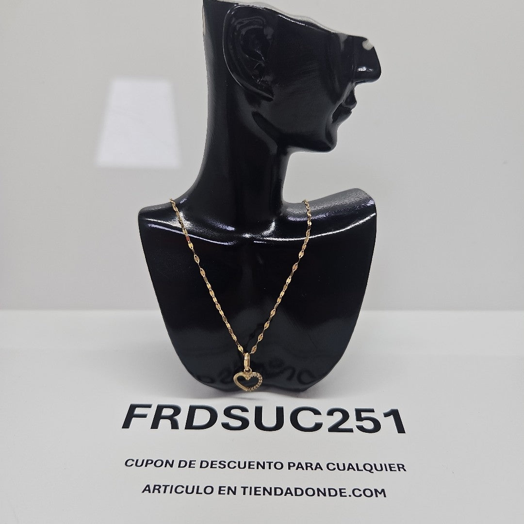CADENA,DIJE ORO 10 K 1,20 GRMS (SEMINUEVO)