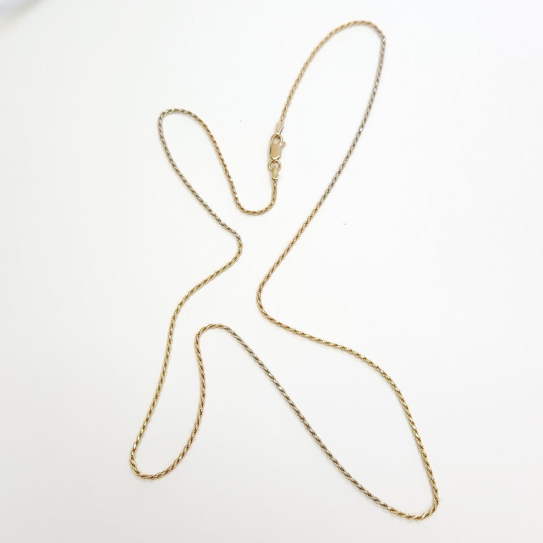 CADENA ORO 14 K 5.5 GRMS (SEMINUEVO)