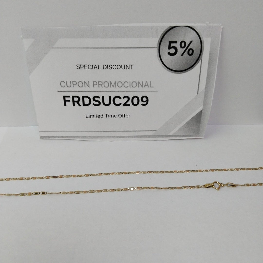 CADENA ORO 8 K 2.7 GRMS (SEMINUEVO)