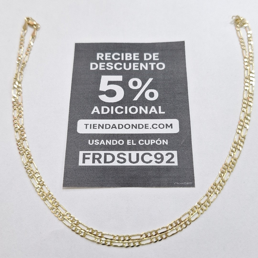 CADENA 3X1 10K 60 CM 4.6 GR (NUEVO)