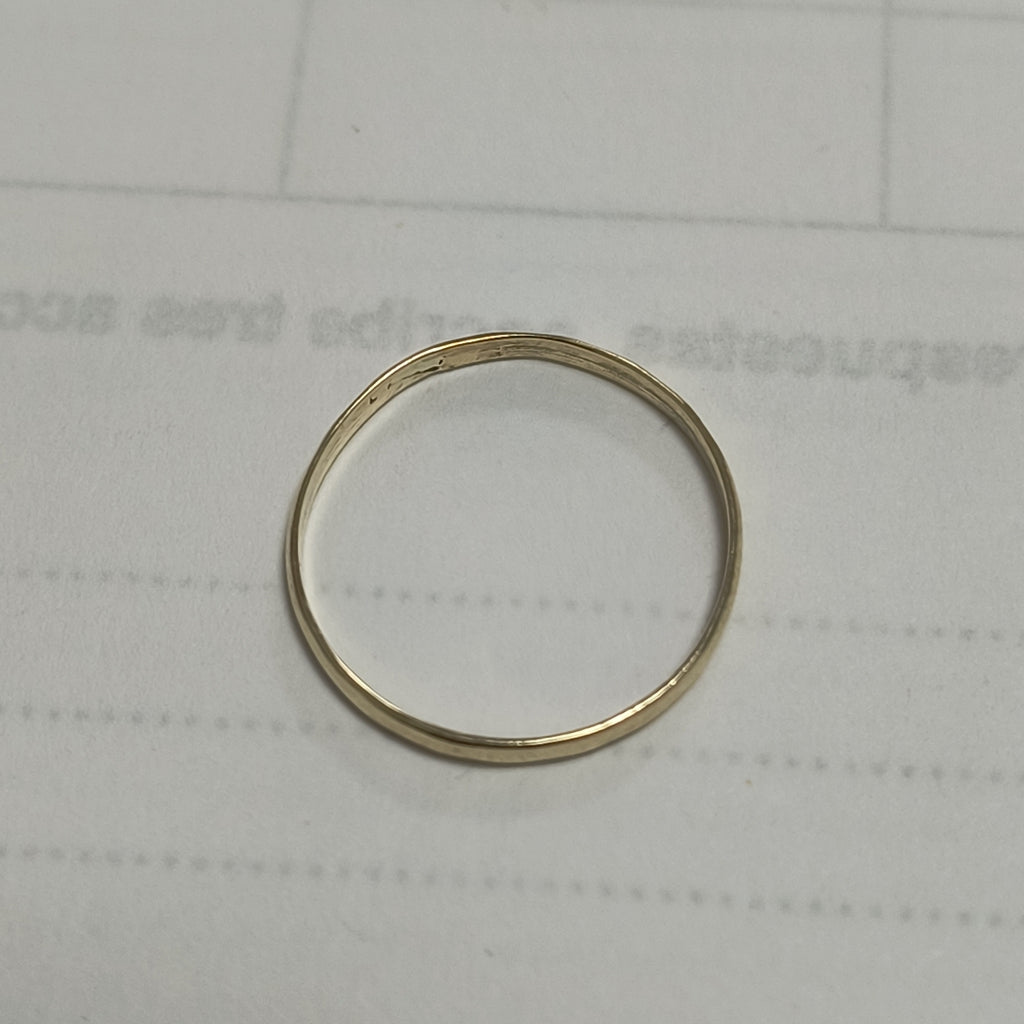 ARGOLLA ORO 8 K 0.6 GRMS (SEMINUEVO)