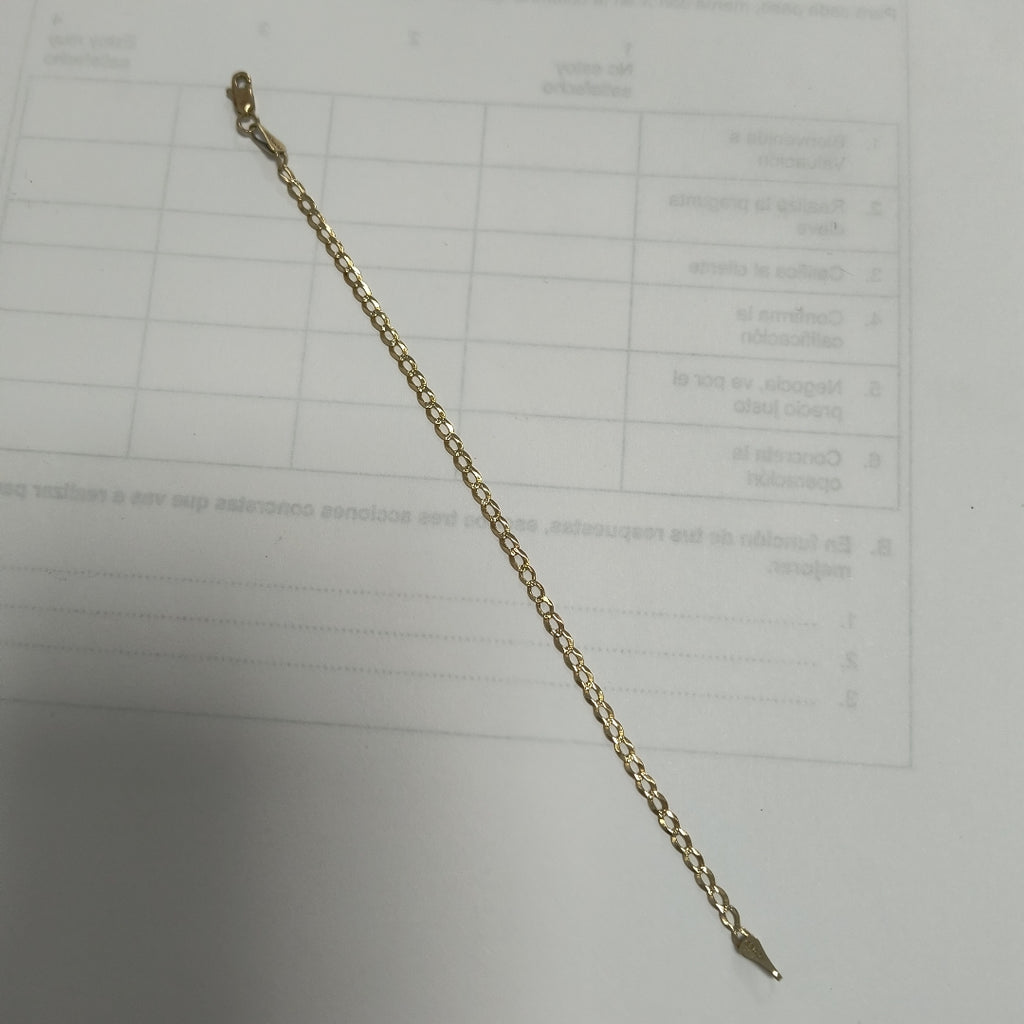 PULSERA ORO 10 K 1.5 GRMS (SEMINUEVO)