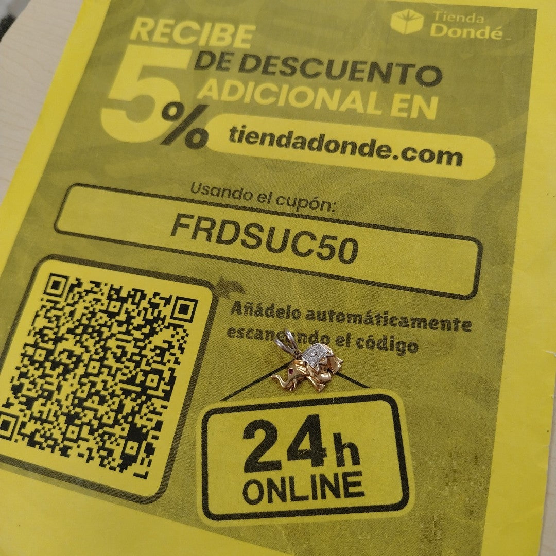 DIJE ORO 14 K 4,20 GRMS (SEMINUEVO)