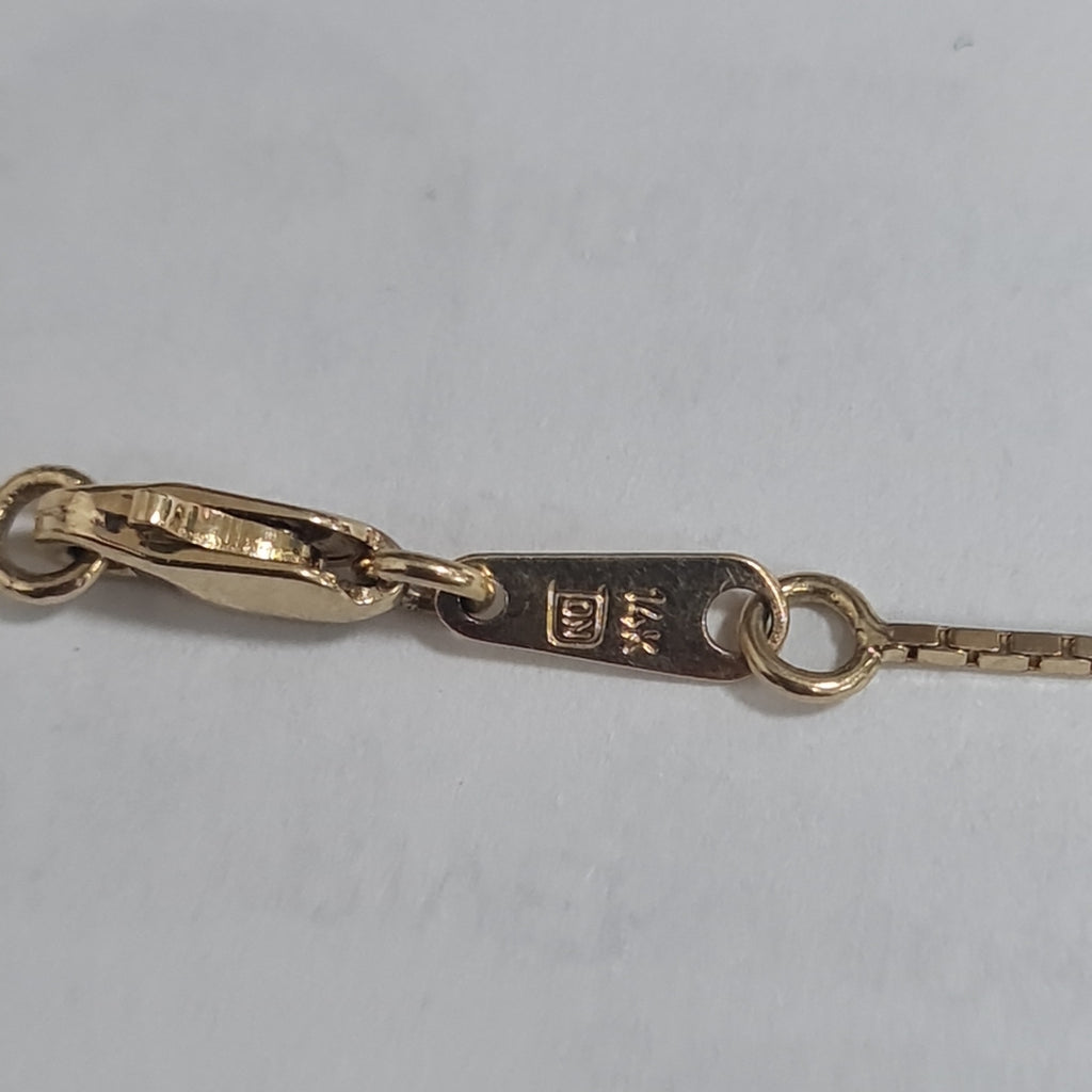 GARGANTILLA ORO 14 K 4.3 GRMS (SEMINUEVO)