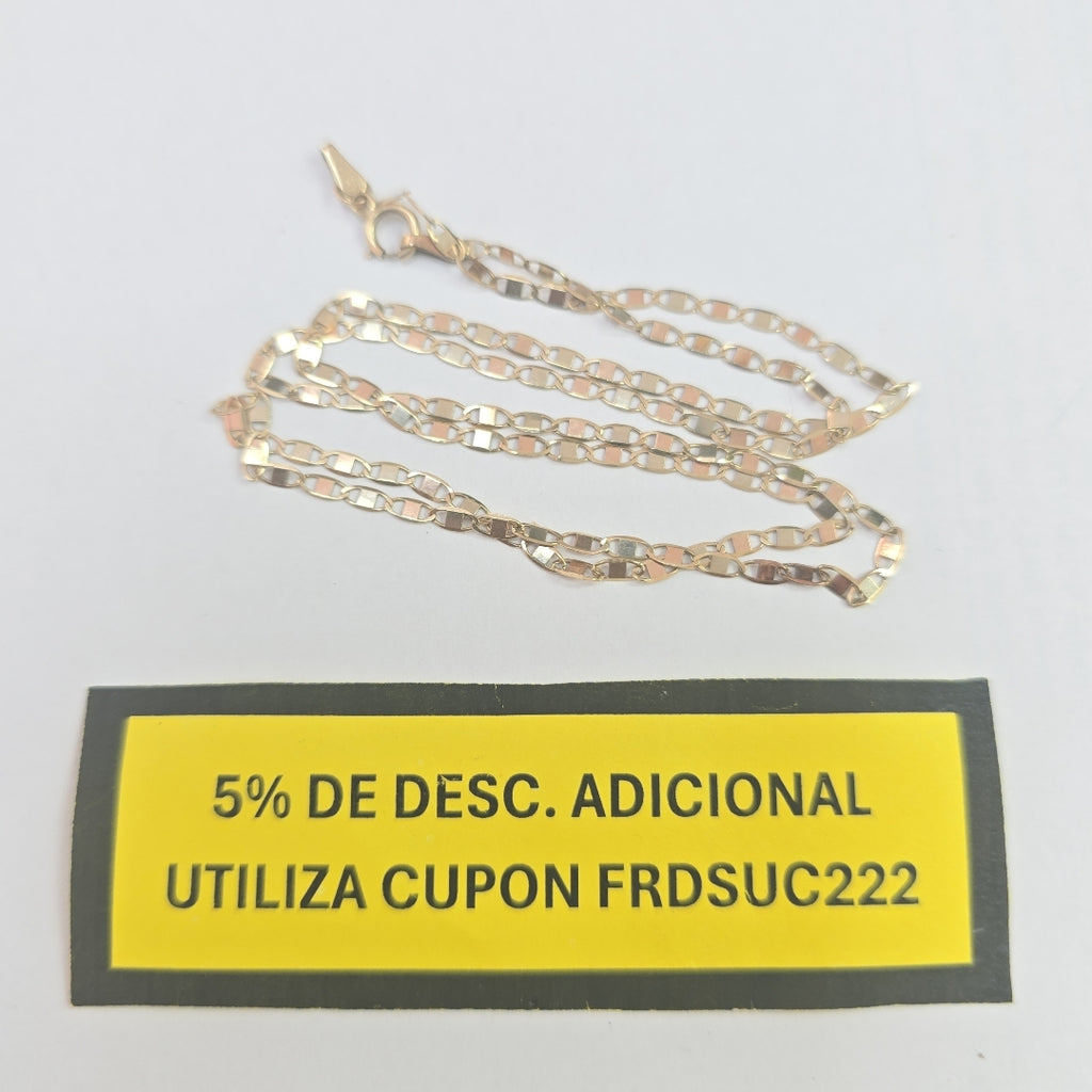 CADENA ORO 10 K 2,50 GRMS (SEMINUEVO)