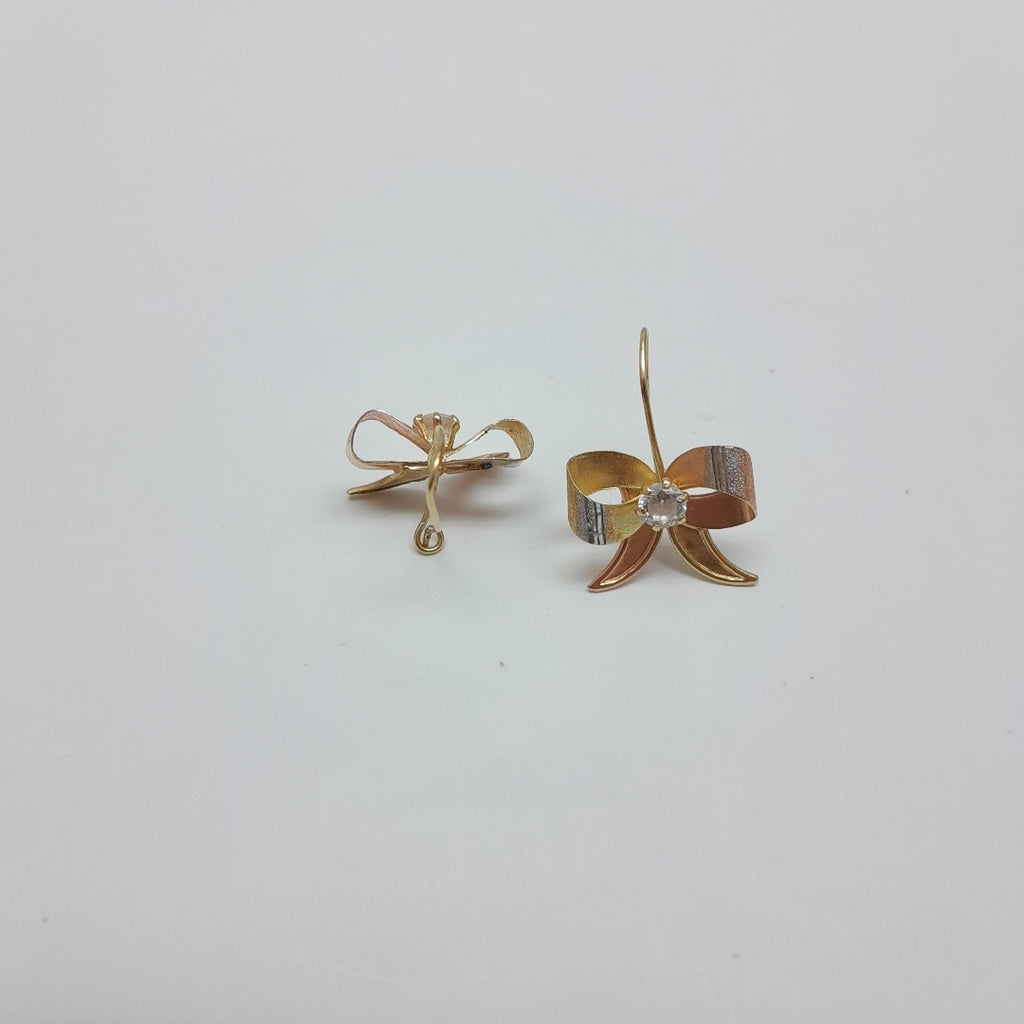ARETES PAR ORO 14 K 1.9 GRMS (SEMINUEVO)
