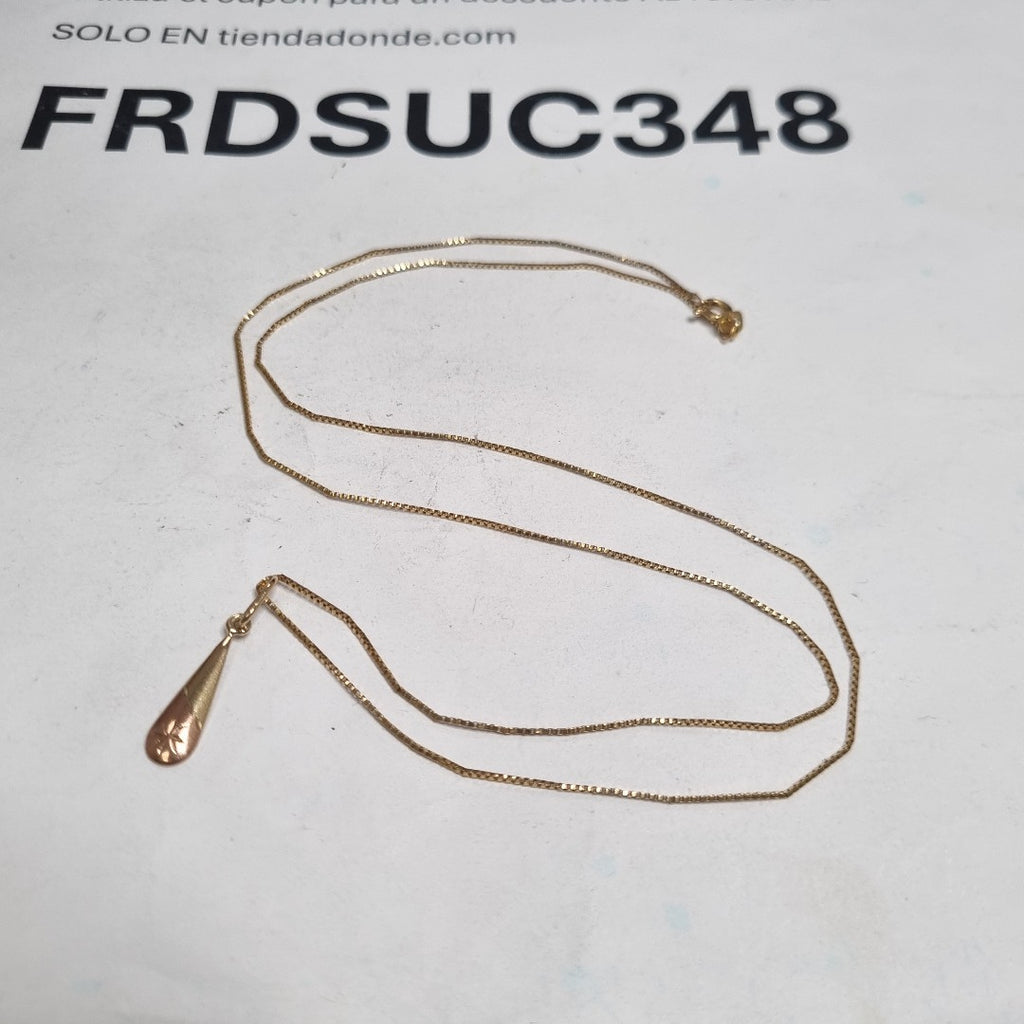 CADENA ORO 14 K 2 GRMS (SEMINUEVO)