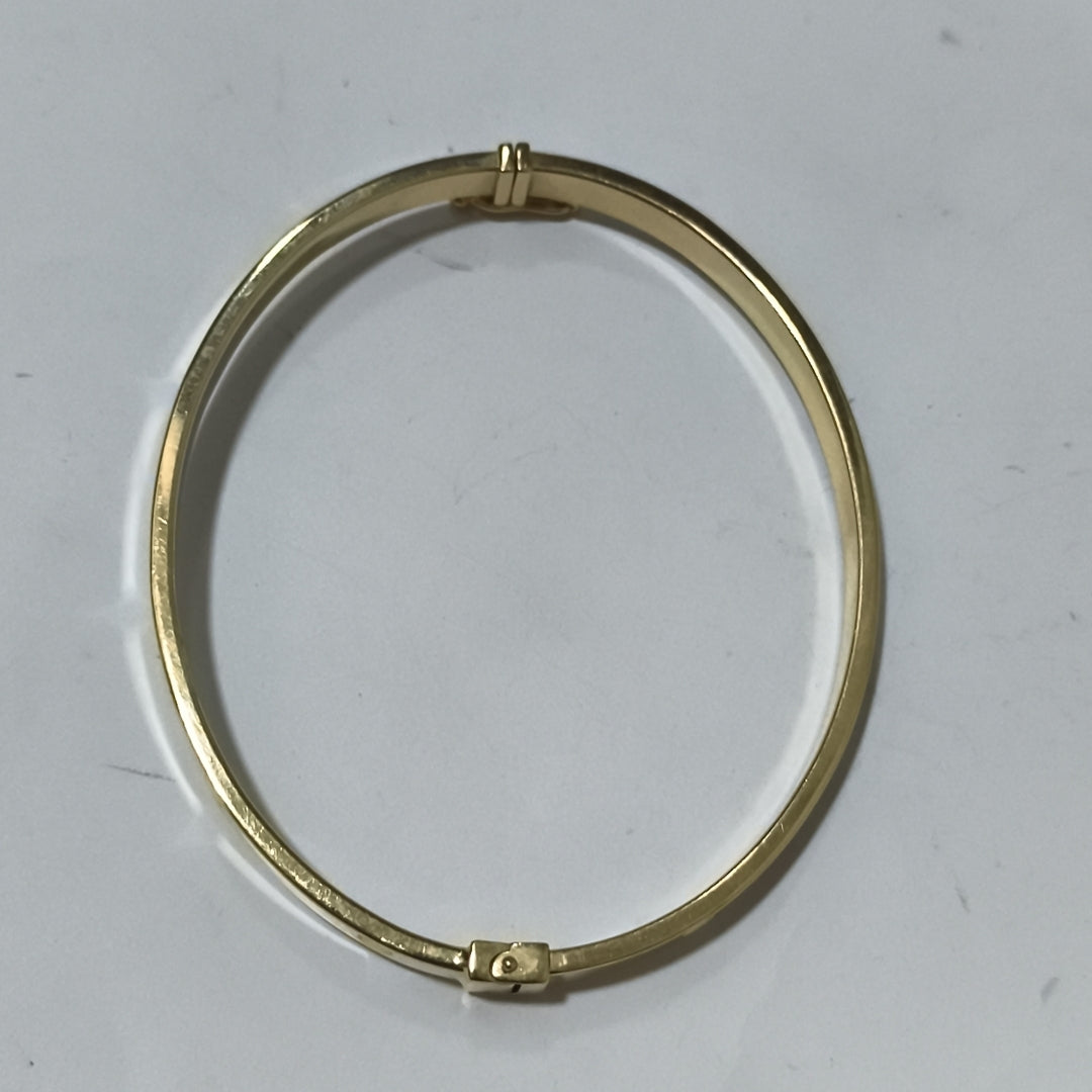 PULSERA RIGIDA ORO 14 K 5.8 GRMS (SEMINUEVO)