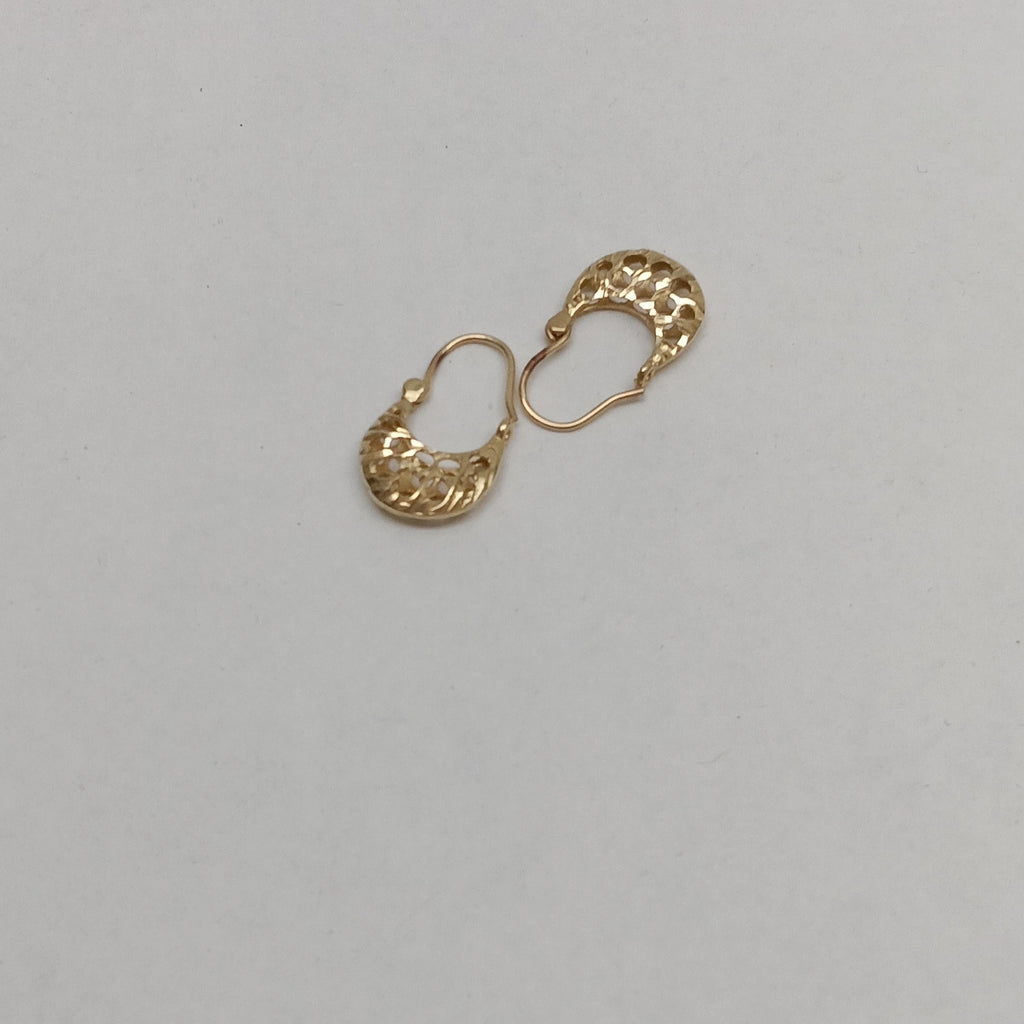 ARRACADAS PAR ORO 10 K 0.9 GRMS (SEMINUEVO)