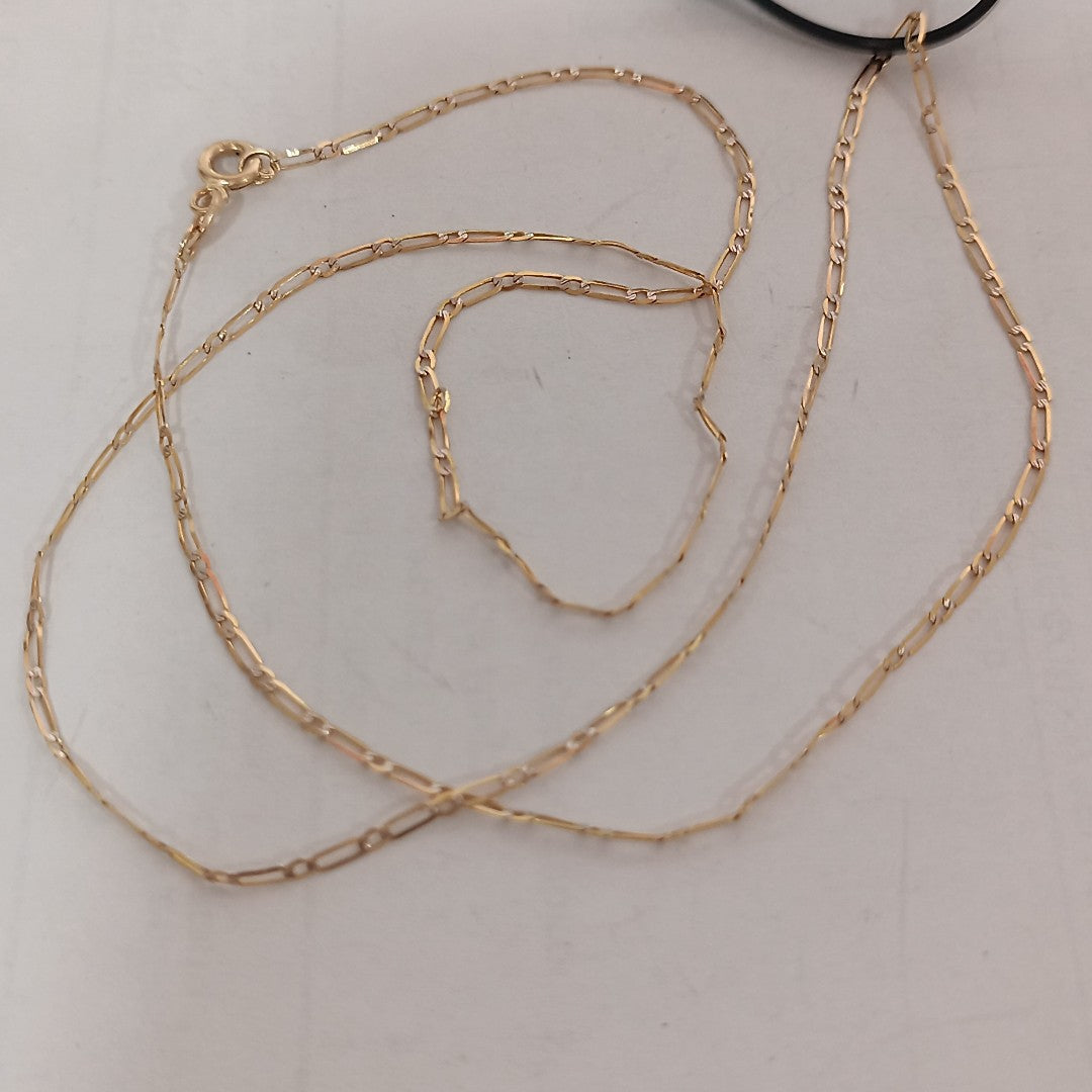 CADENA ORO,RODIADO 14 K 1,60 GRMS (SEMINUEVO)