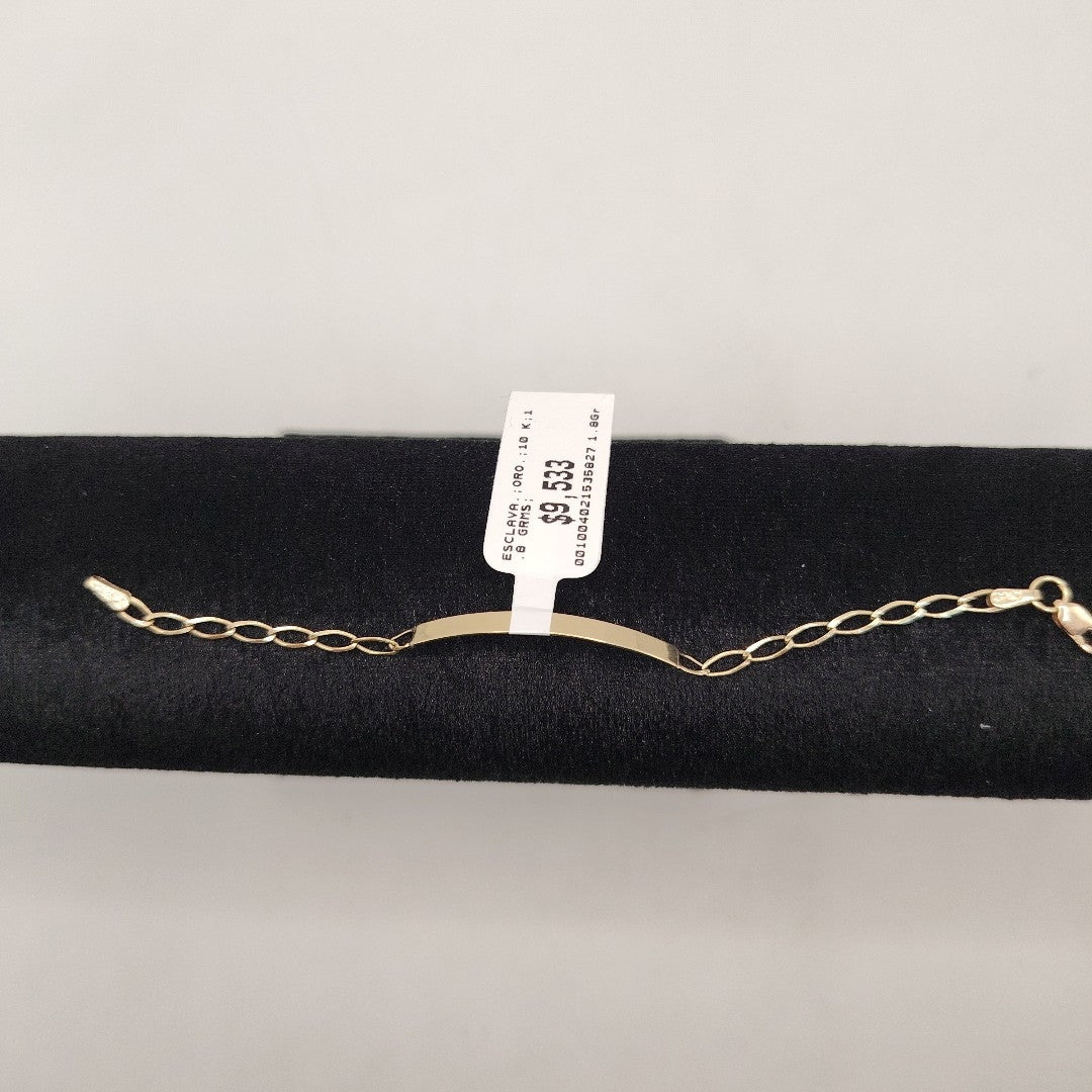 ESCLAVA ORO 10 K 1.8 GRMS (SEMINUEVO)