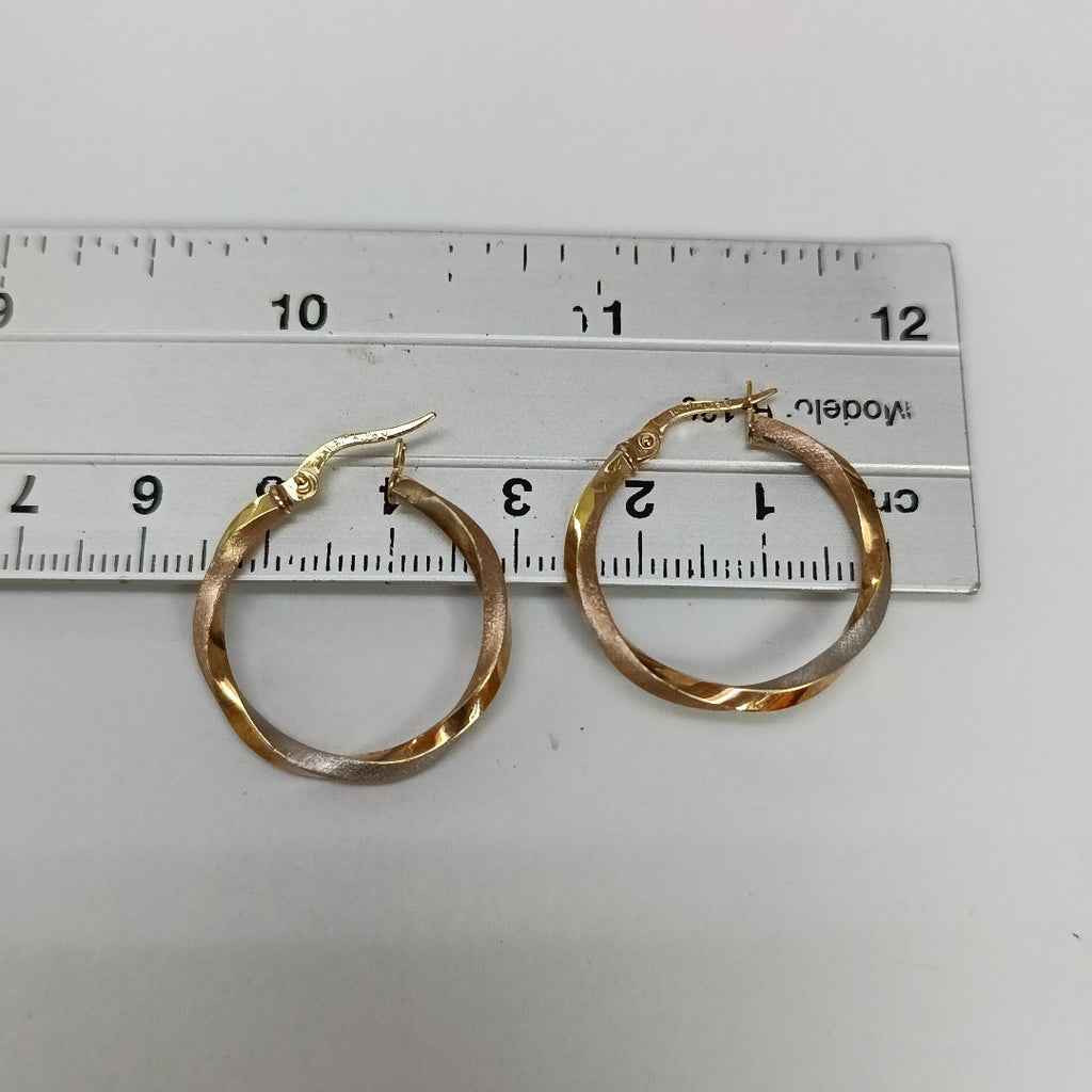 ARRACADAS PAR ORO 10 K 1.4 GRMS (SEMINUEVO)