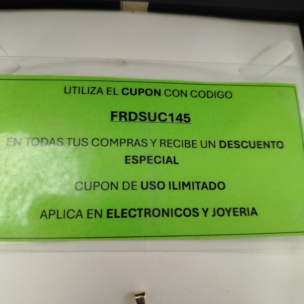 DIJE ORO 14 K 0.9 GRMS (SEMINUEVO)