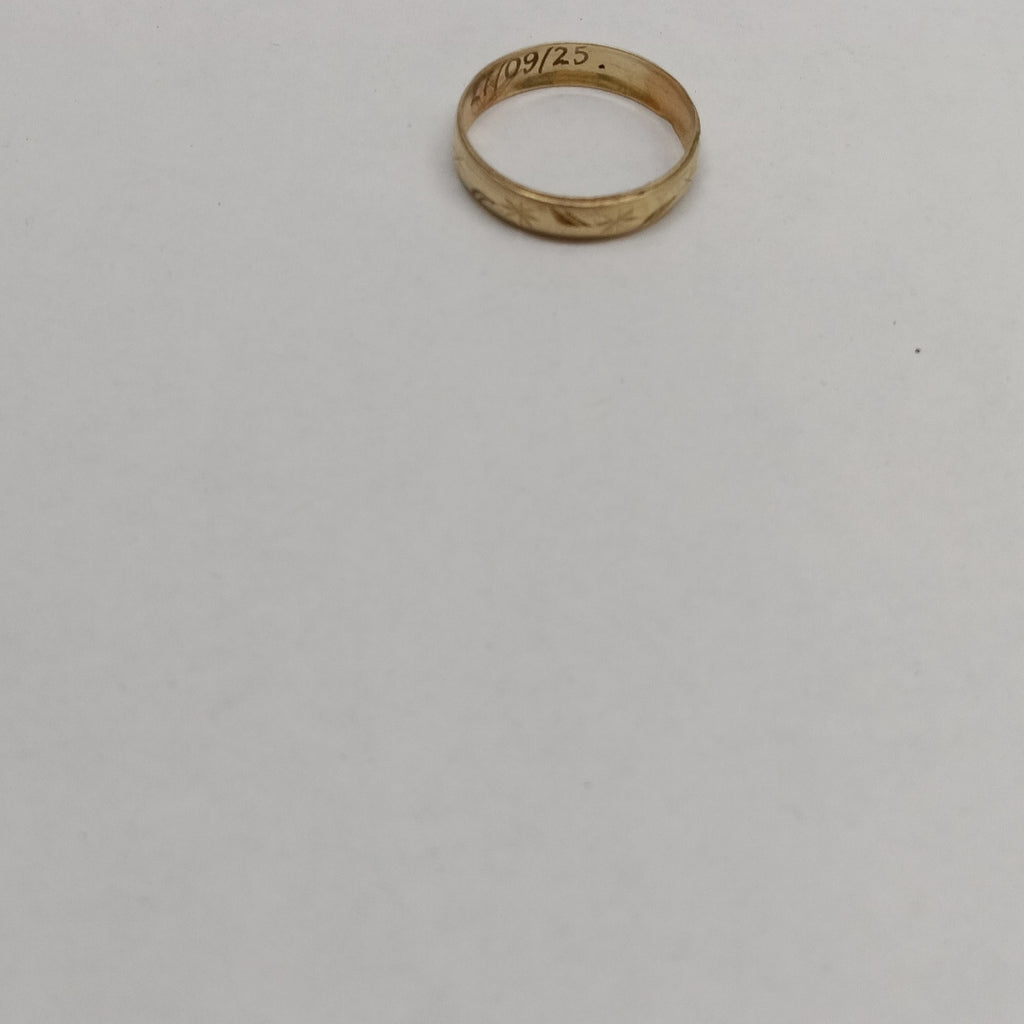 ARGOLLA ORO 10 K 1 GRMS (SEMINUEVO)