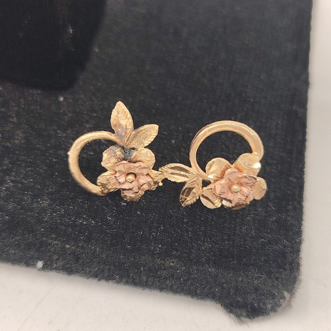 ARETES PAR ORO 10 K 2,30 GRMS (SEMINUEVO)