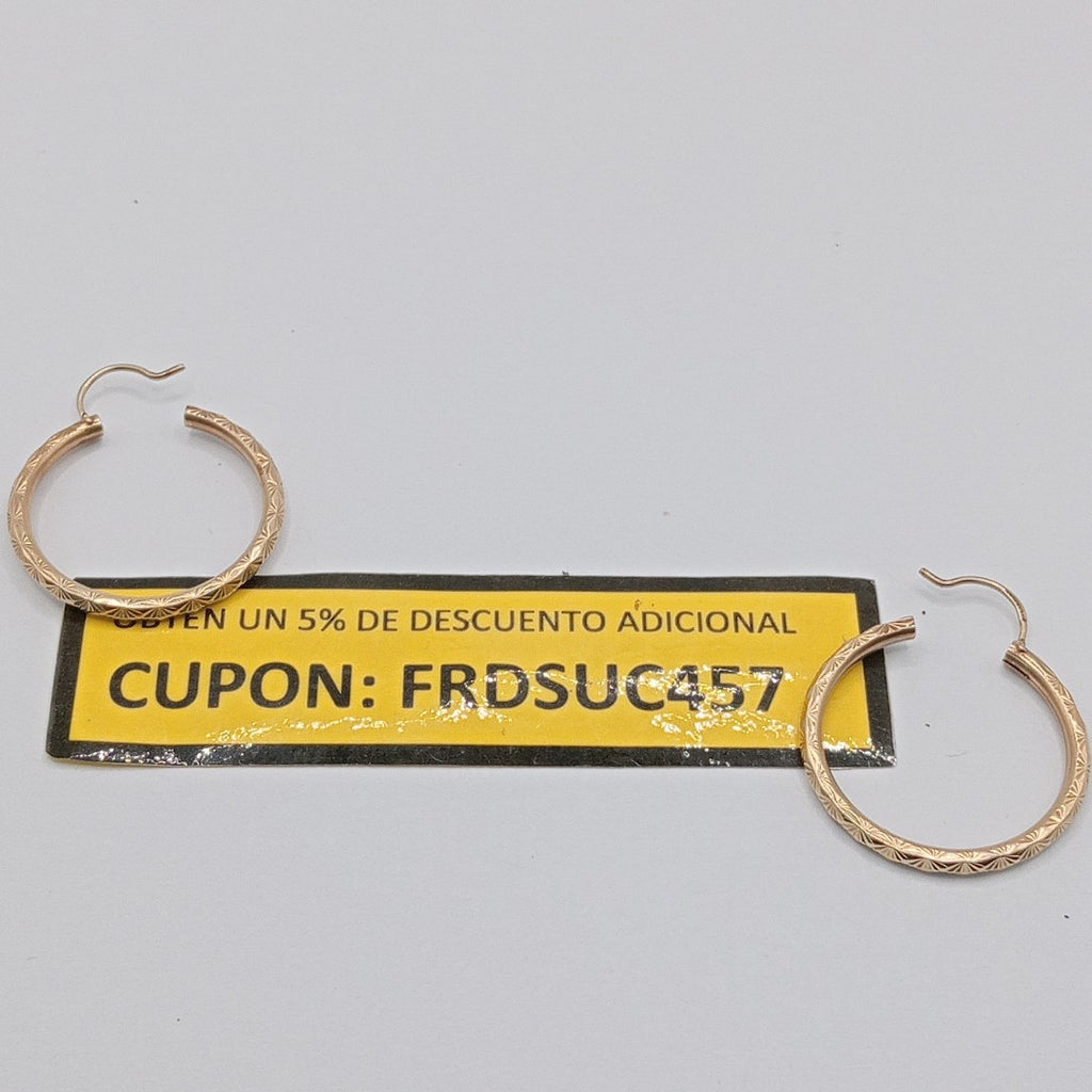 ARRACADAS PAR ORO 10 K 2,60 GRMS (SEMINUEVO)
