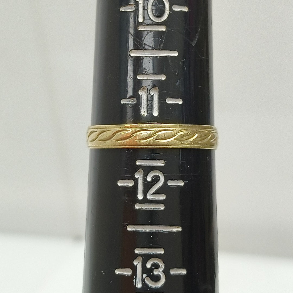 ARGOLLA ORO 10 K 0.9 GRMS (SEMINUEVO)