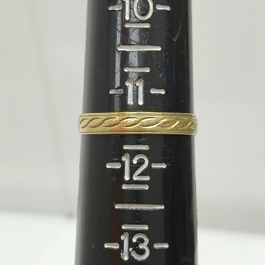 ARGOLLA ORO 10 K 0.9 GRMS (SEMINUEVO)