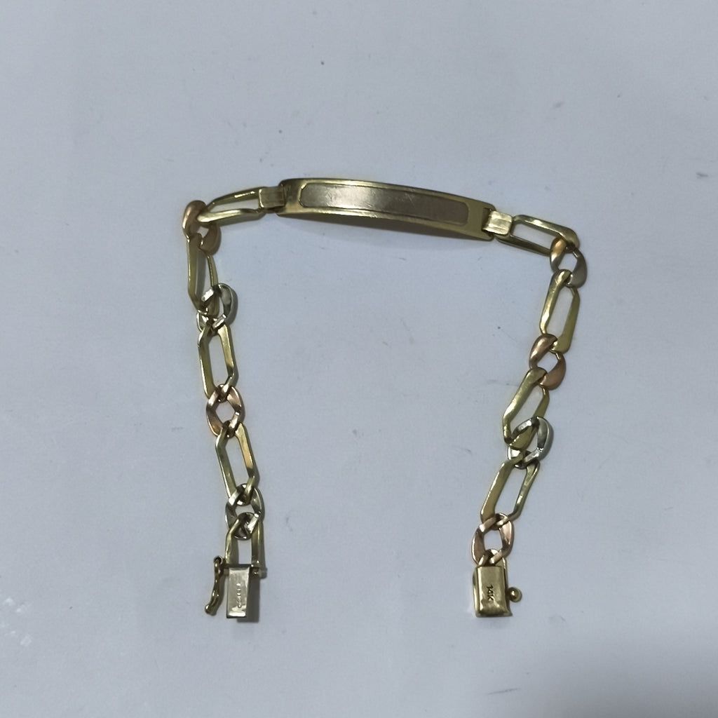 ESCLAVA ORO 14 K 9.6 GRMS (SEMINUEVO)