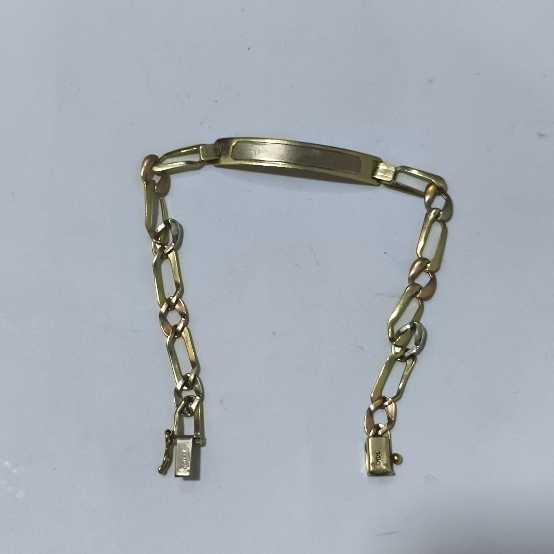 ESCLAVA ORO 14 K 9.6 GRMS (SEMINUEVO)