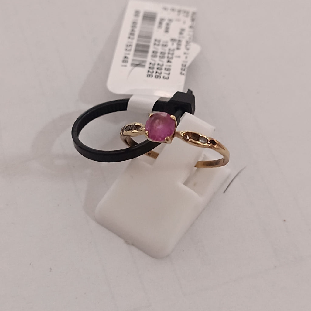 ANILLO ORO 14 K 1.1 GRMS (SEMINUEVO)