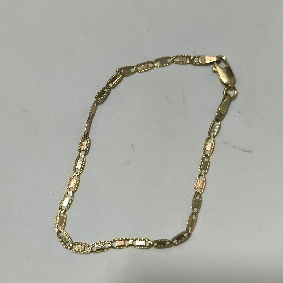 PULSERA ORO 14 K 1.9 GRMS (SEMINUEVO)