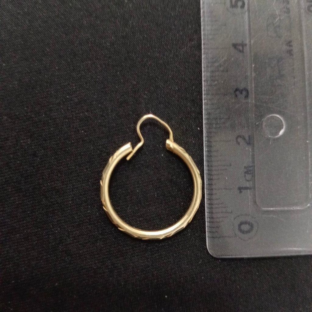 ARRACADAS PAR ORO 14 K 1.6 GRMS (SEMINUEVO)