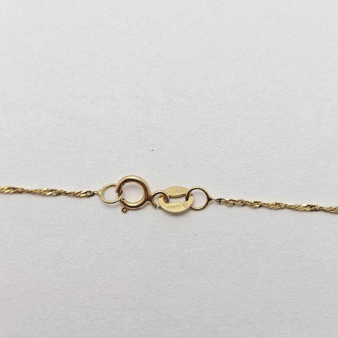 CADENA ORO 14 K 1.1 GRMS (SEMINUEVO)