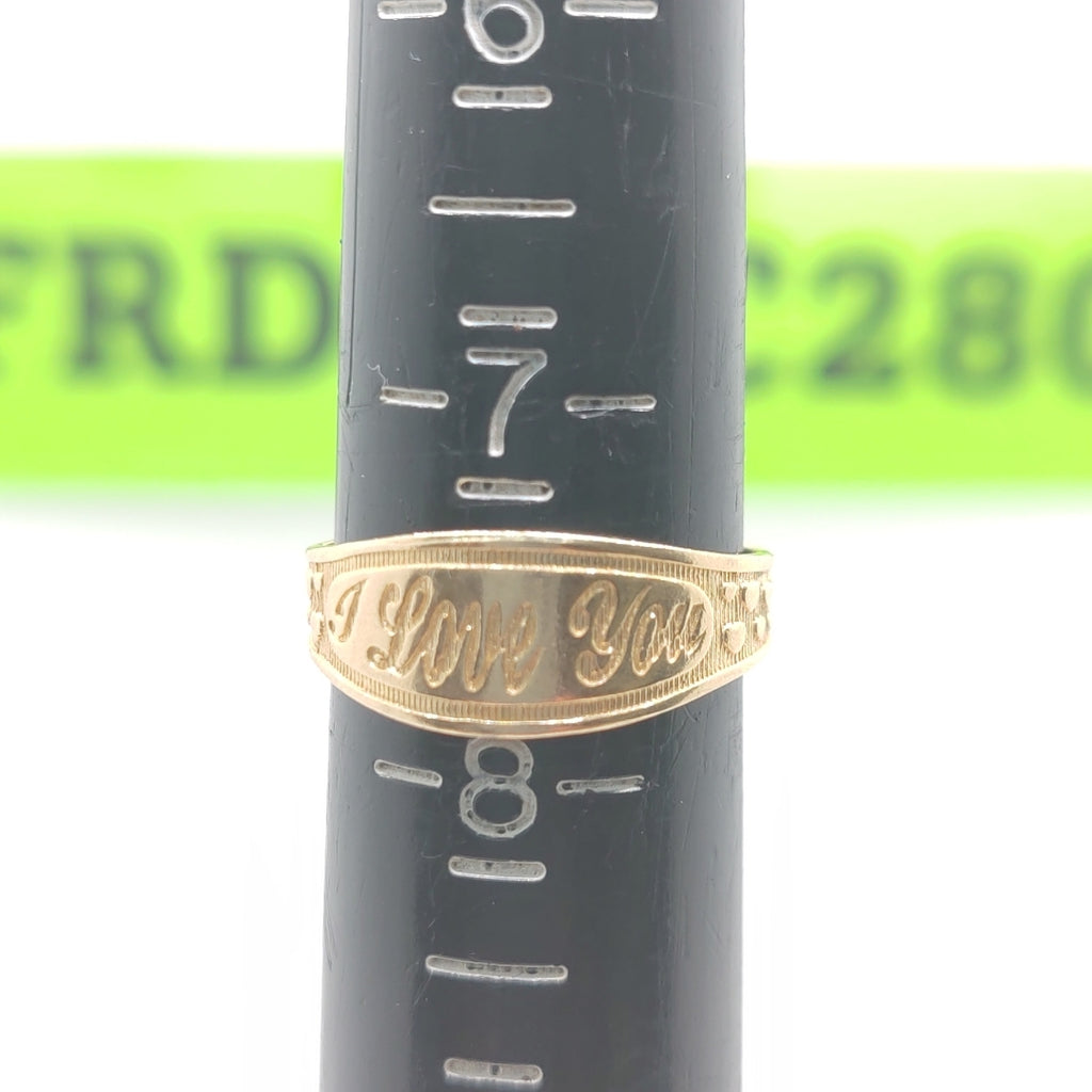 ANILLITO ORO 14 K 2.6 GRMS (SEMINUEVO)