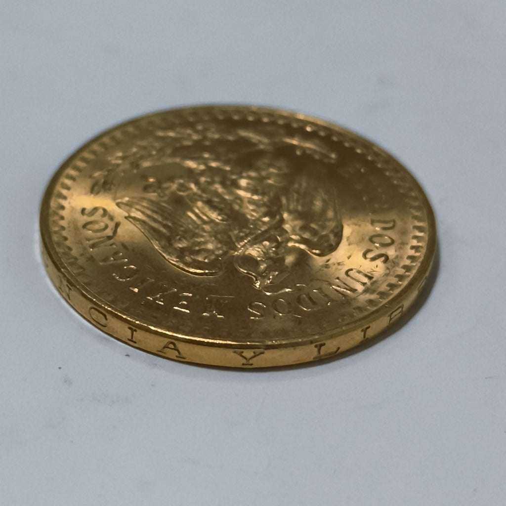 K1 41.6 GRMS 21 K IDENTIFICACIÓN MONEDA NOMINATIVA MONEDAS PESOS 50 PESOS (SEMINUEVO)