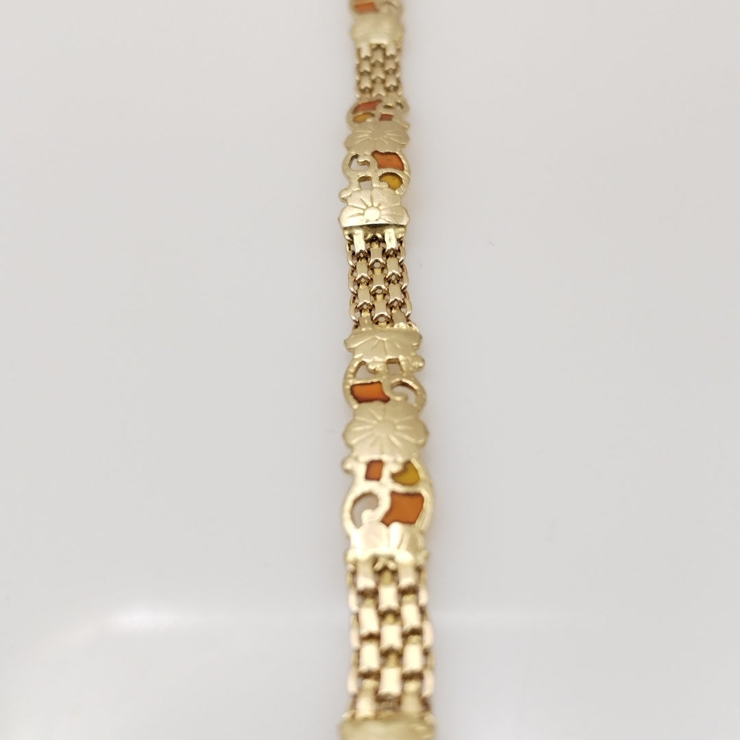 PULSERA ORO 14 K 9.1 GRMS (SEMINUEVO)