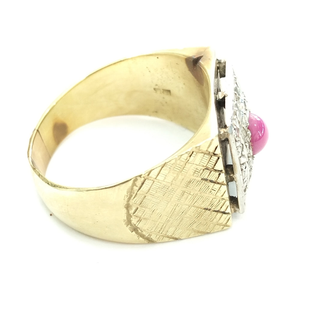 ANILLO ORO 14 K 13,90 GRMS (SEMINUEVO)