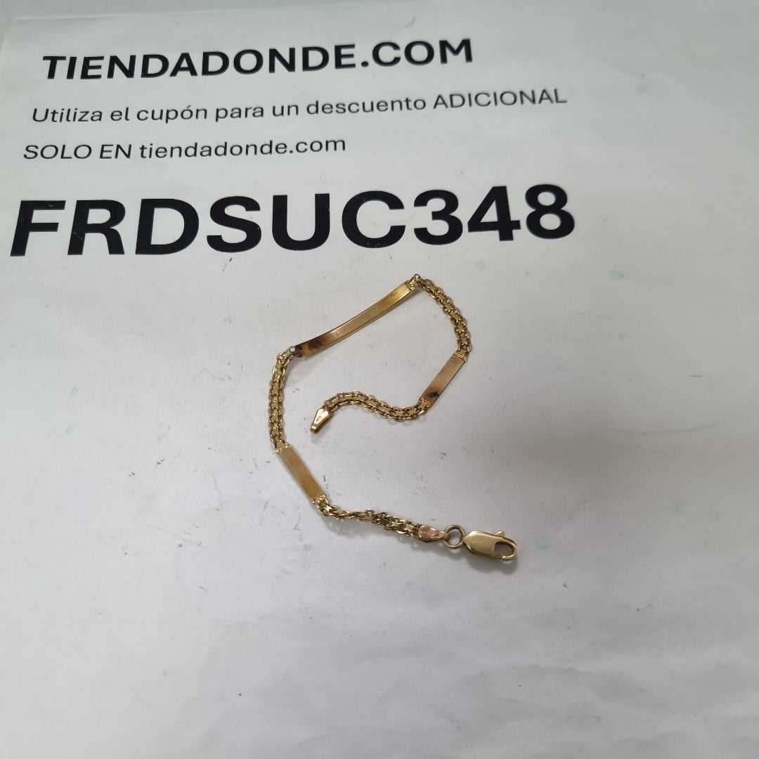 ESCLAVA ORO 14 K 5.2 GRMS (SEMINUEVO)