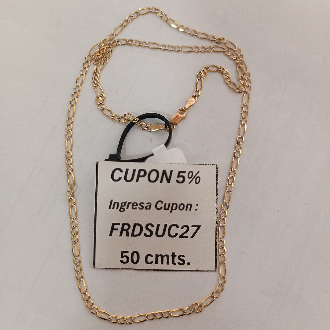 CADENA ORO 14 K 4.2 GRMS (SEMINUEVO)