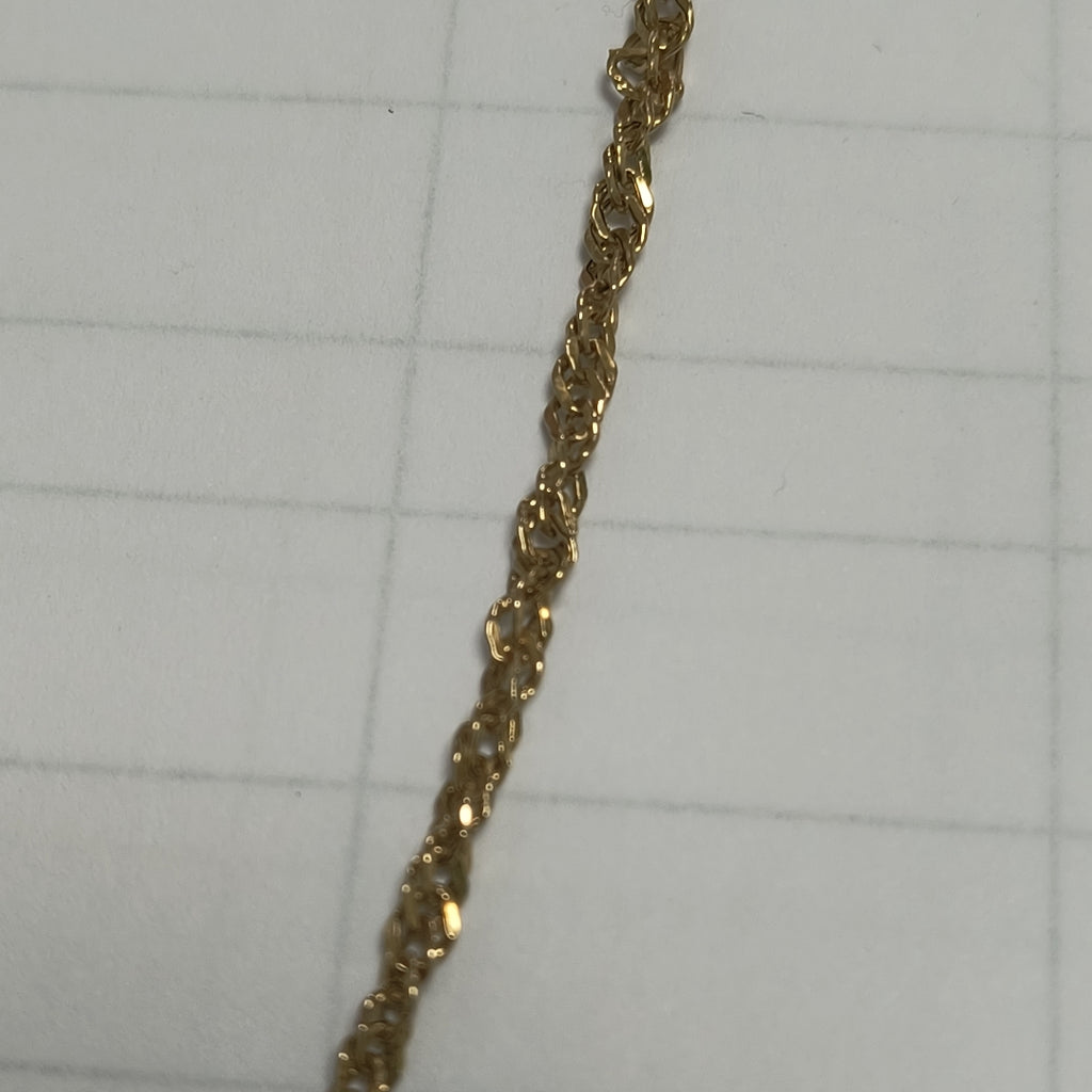 CADENA ORO 10 K 3,00 GRMS (SEMINUEVO)