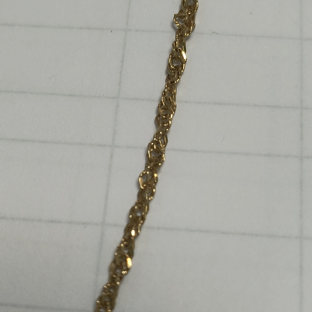 CADENA ORO 10 K 3,00 GRMS (SEMINUEVO)