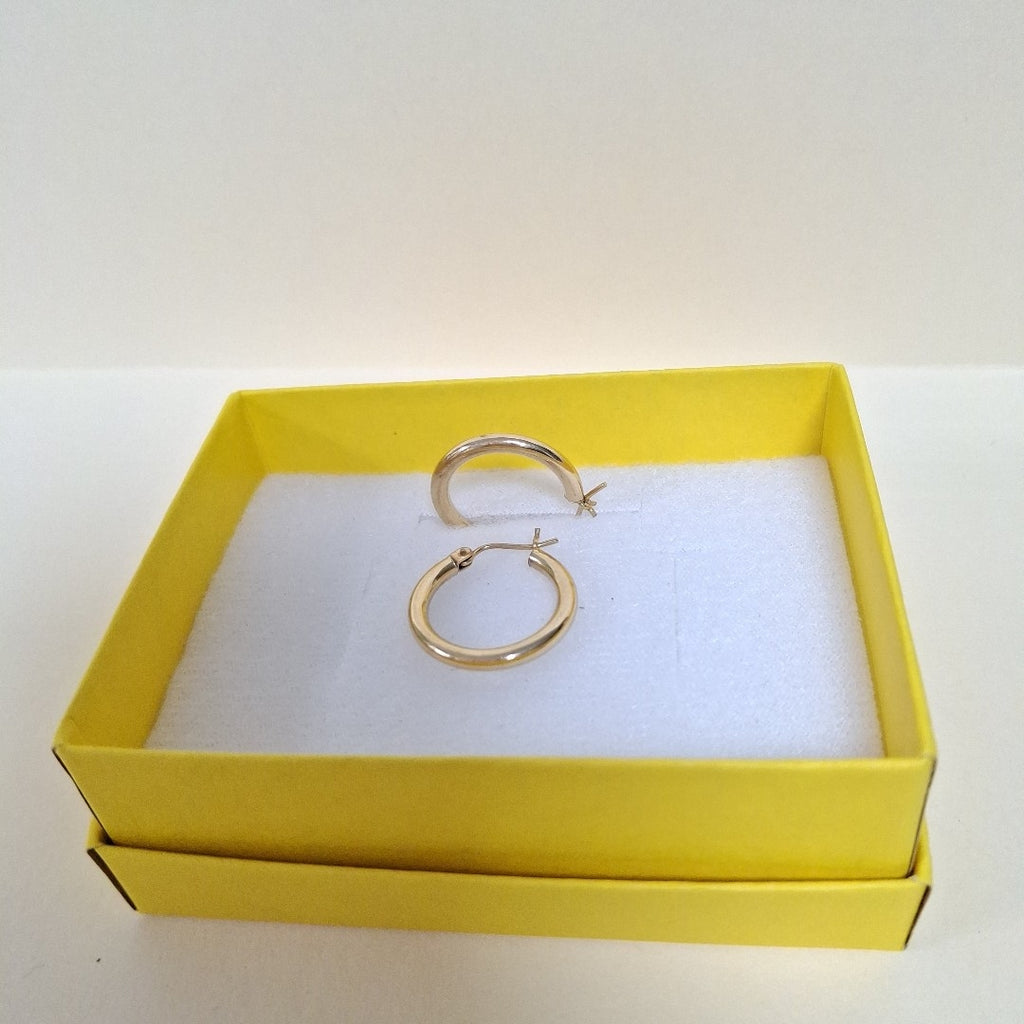 ARRACADAS PAR ORO 14 K 1.2 GRMS (SEMINUEVO)