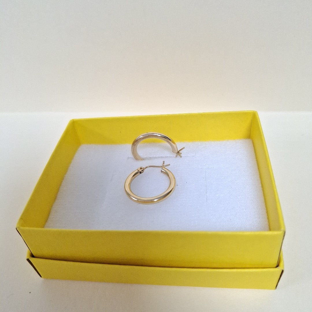 ARRACADAS PAR ORO 14 K 1.2 GRMS (SEMINUEVO)