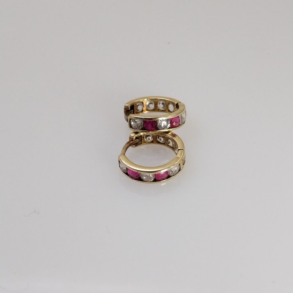 ARETES PAR ORO 10 K 1.2 GRMS (SEMINUEVO)