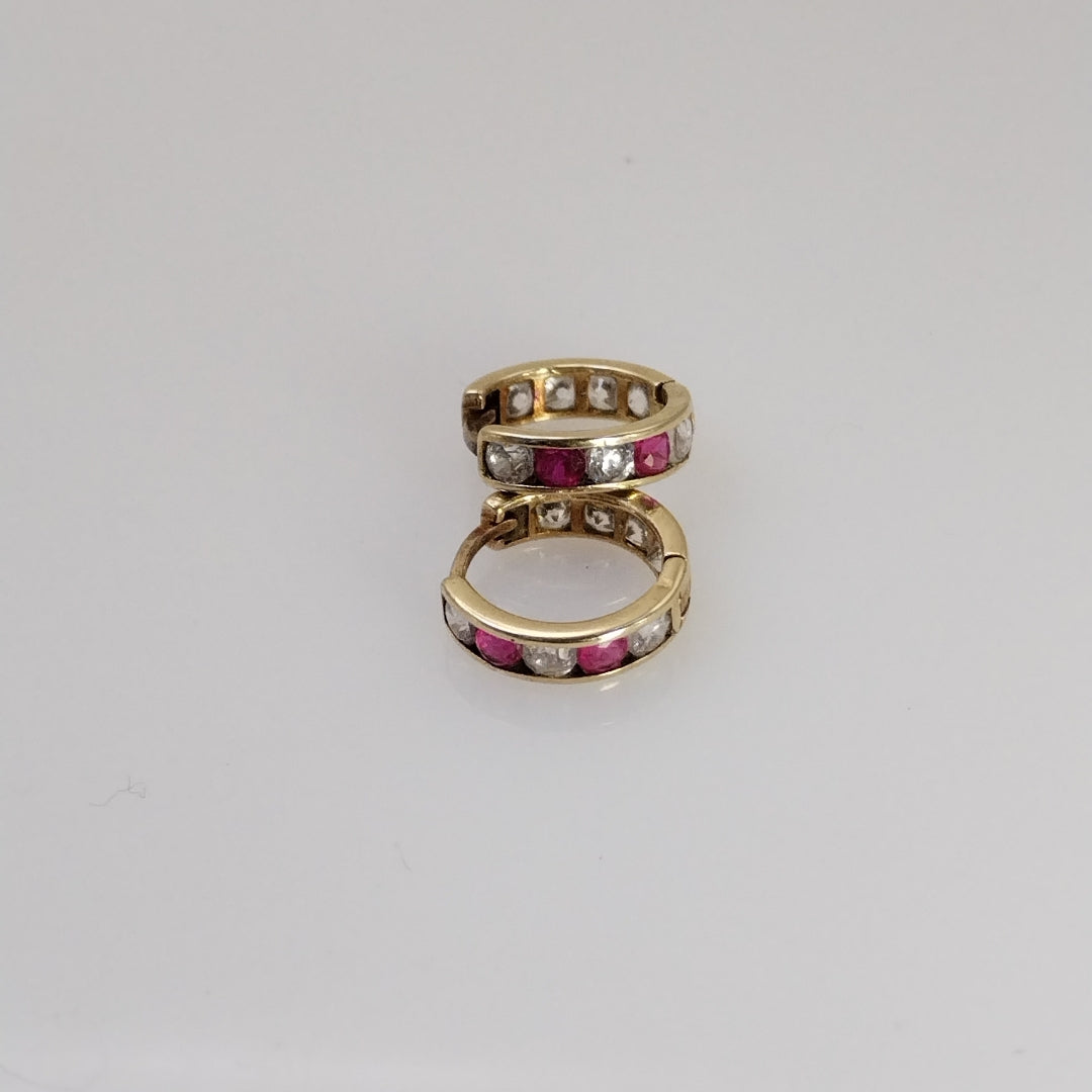 ARETES PAR ORO 10 K 1.2 GRMS (SEMINUEVO)