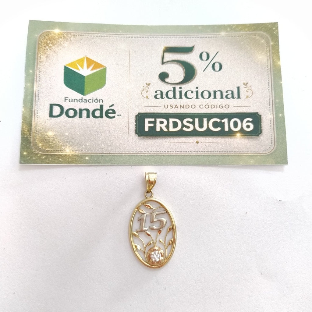 DIJE ORO 14 K 1.6 GRMS (SEMINUEVO)