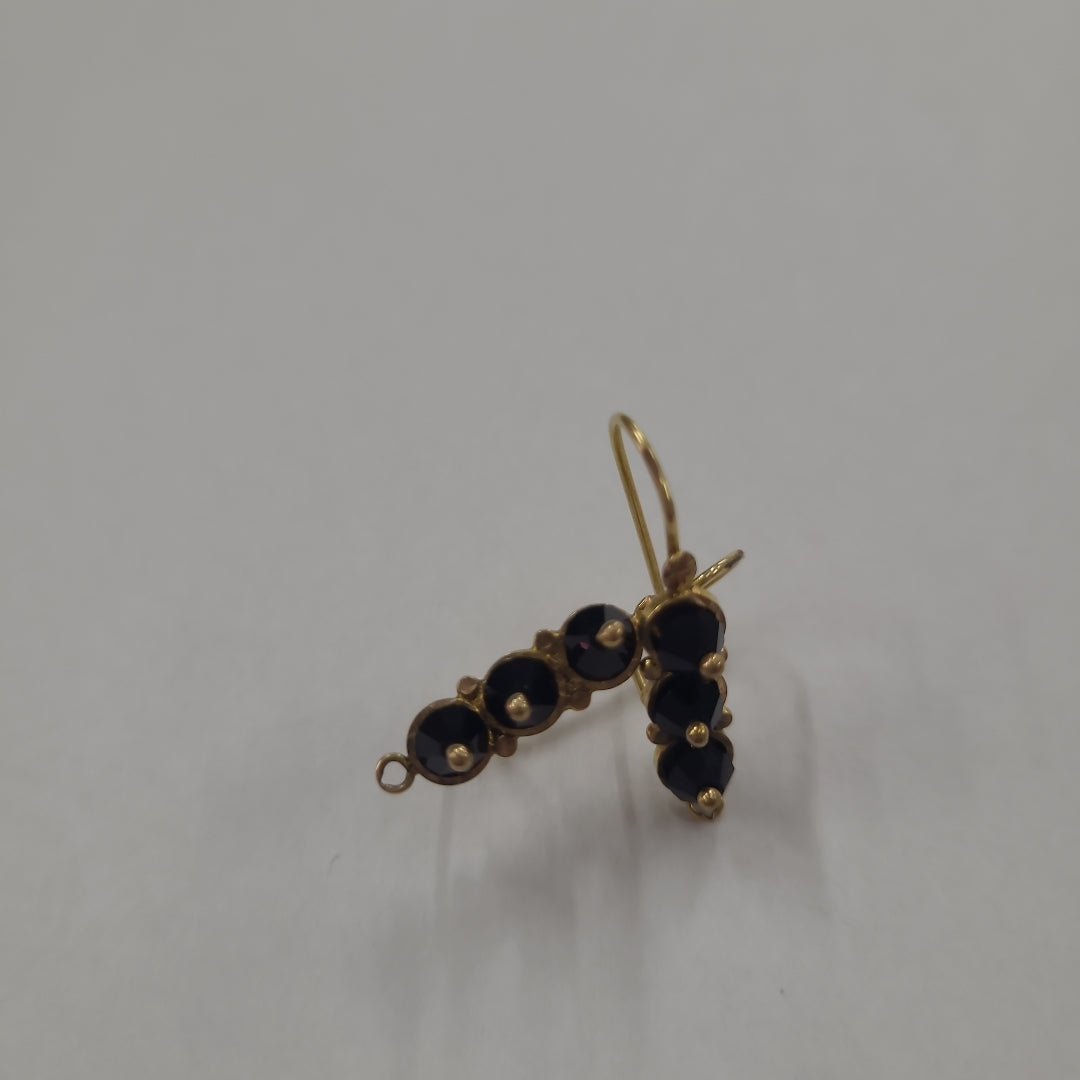 ARETES PAR ORO 14 K 2,30 GRMS (SEMINUEVO)