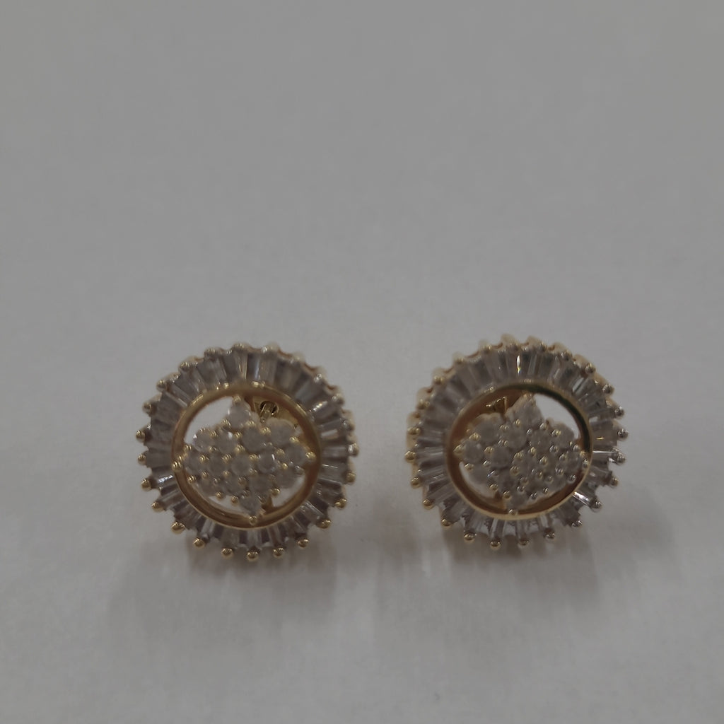 BROQUELES PAR ORO 14 K 5,40 GRMS (SEMINUEVO)